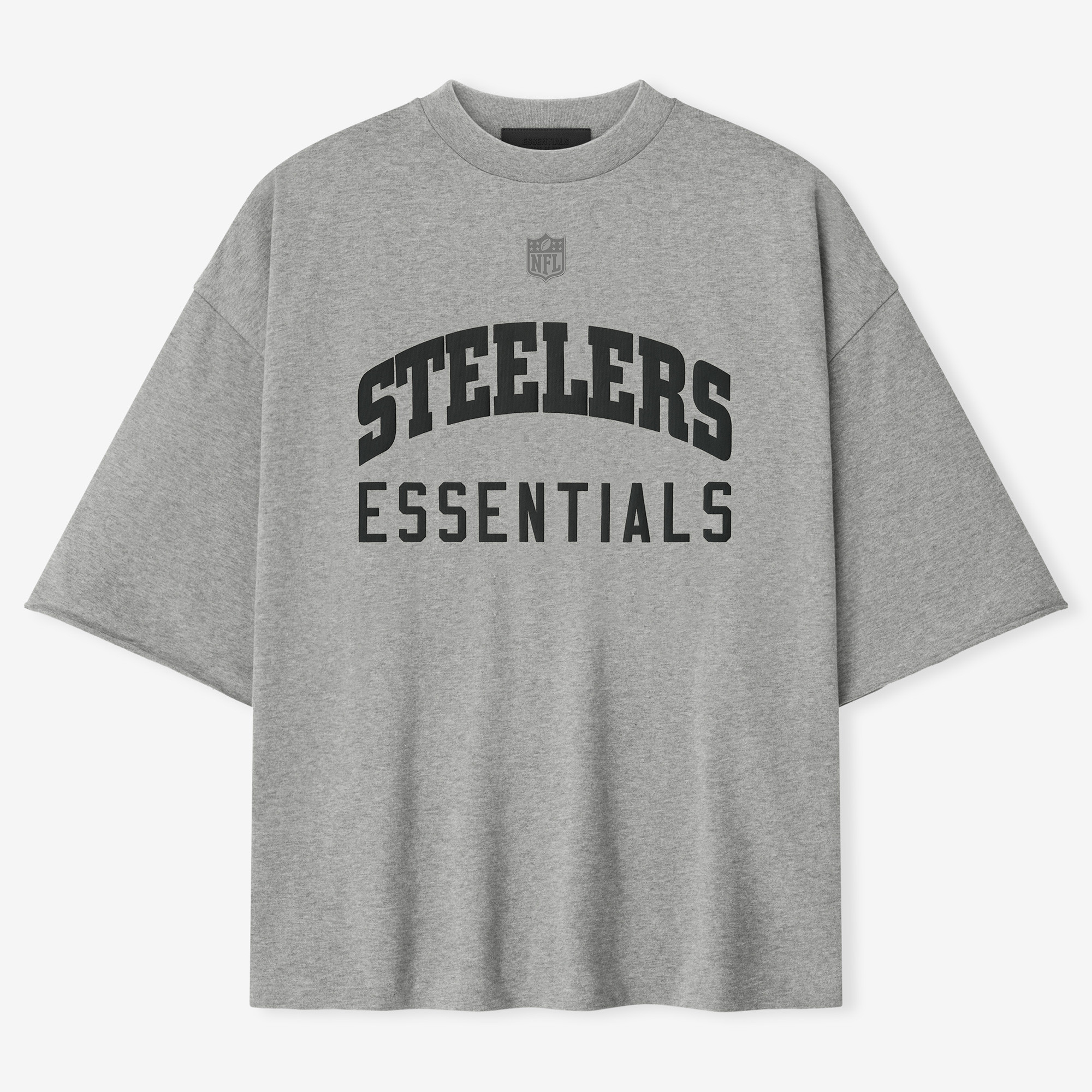 Unisex Fear of God x NFL Heather Gray Pittsburgh Steelers 3/4-Sleeve T-Shirt | Fanatics