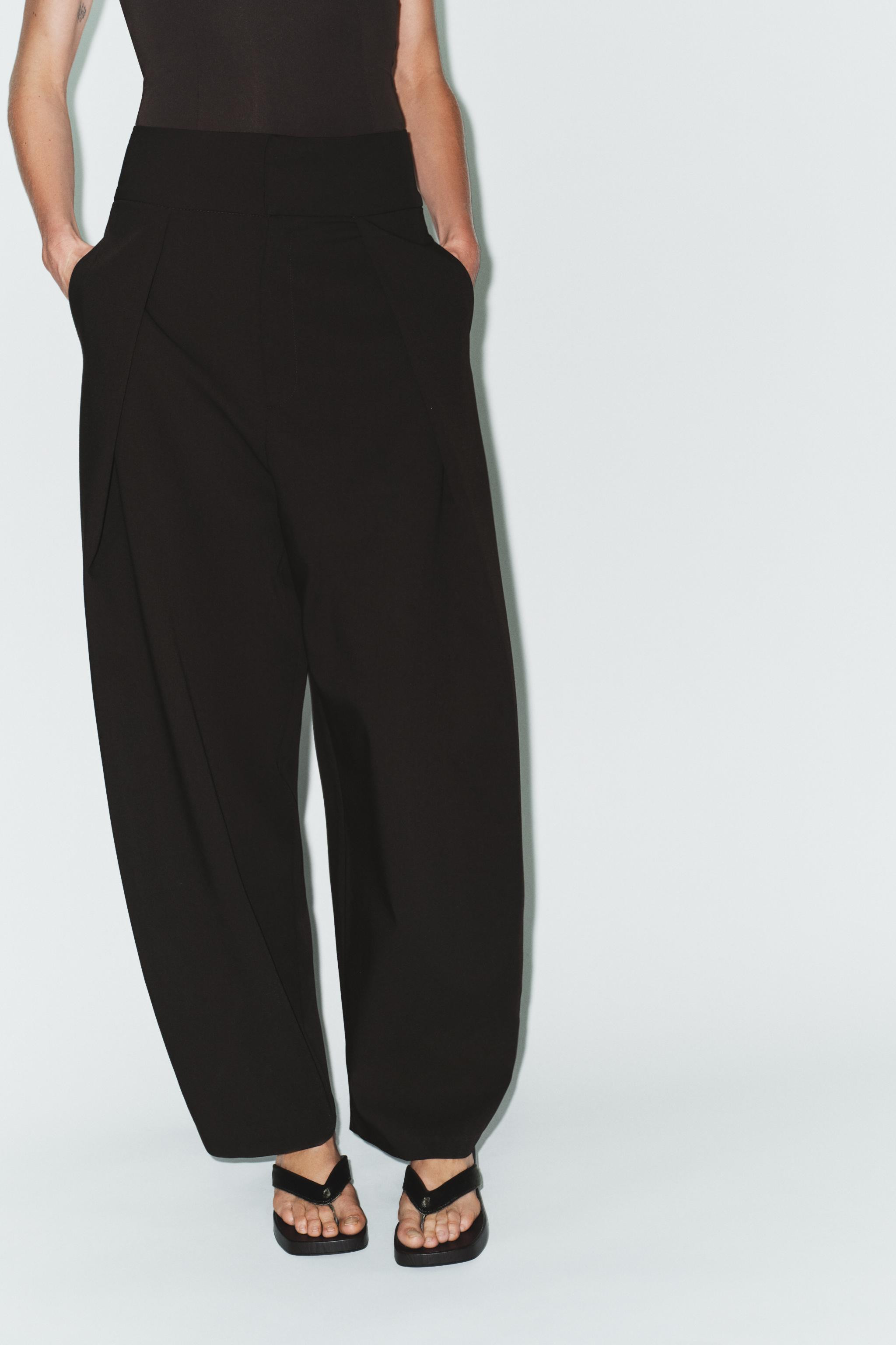 PLEATED BALLOON PANTS | Zara US