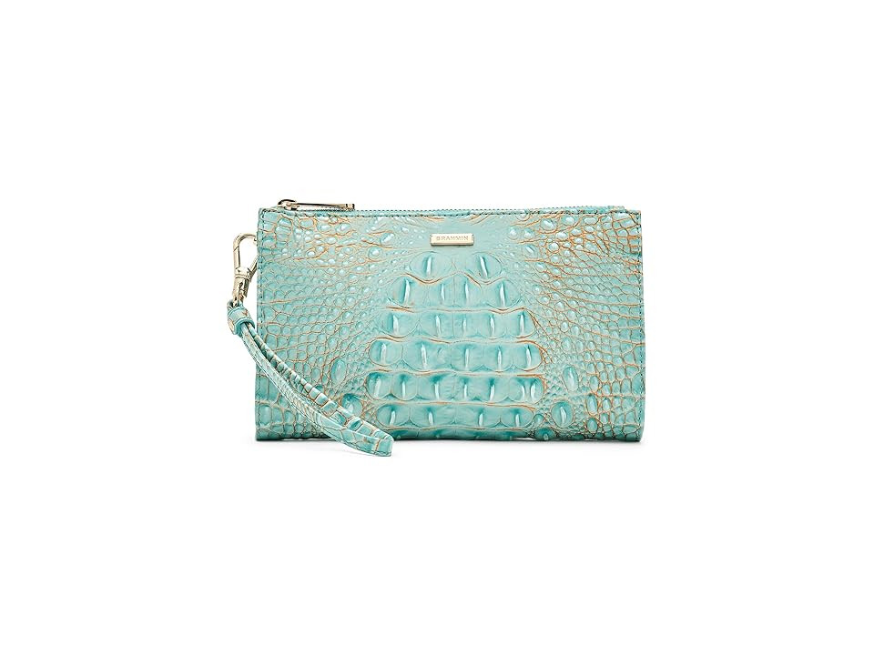 Brahmin Daisy Clutch Women's Handbags Waterfall | Zappos