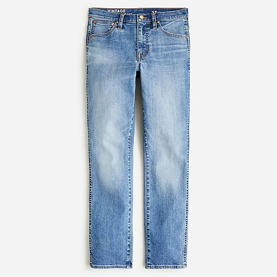 9" vintage slim-straight jean in Poppy wash | J. Crew US