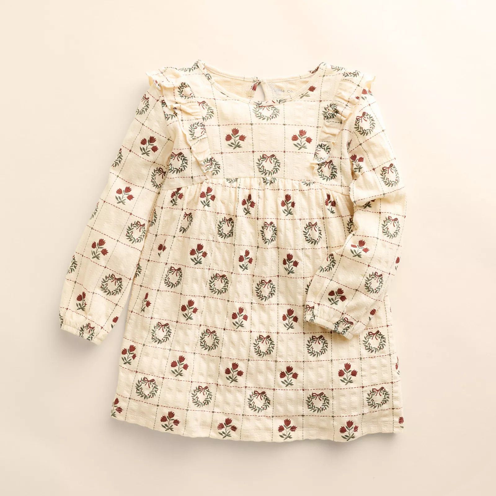 Baby & Toddler Girl Little Co. by Lauren Conrad Organic Ruffle Knit Dress | Kohl's