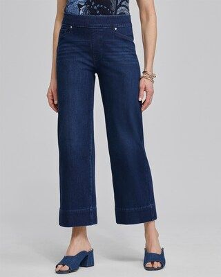 Travelers Wide Leg Cropped Jean | Chico's