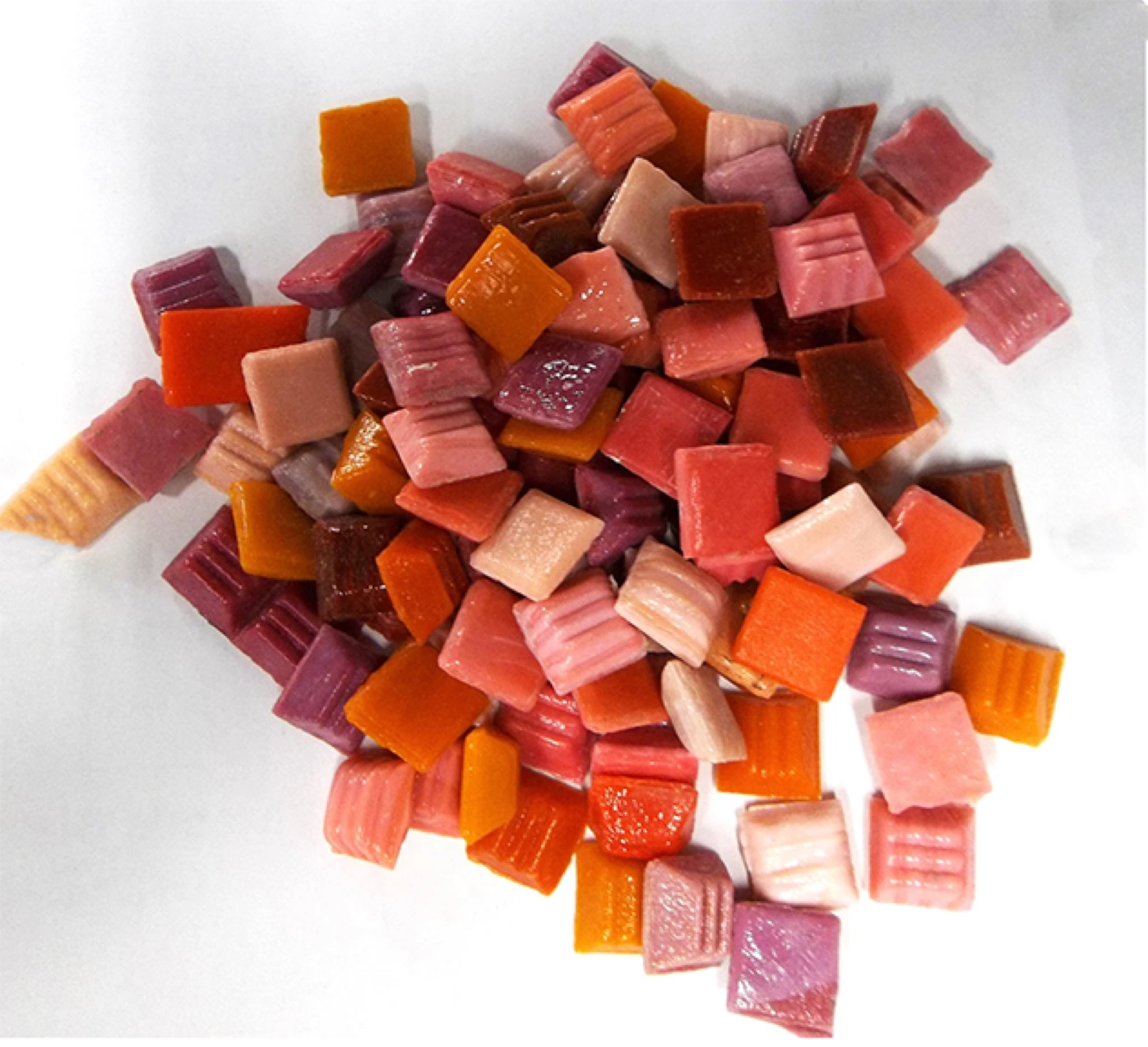 Sharing mini glass mosaic tile with an Autumn sunset vibe. 🔥 Gorgeous colors of red, orange, pink, and purple. 🔥 For mosaic tips, tutorials, inspiration, and so much more please visit my YouTube channel: YouTube.com/julieweilbacher. Follow @julieweilbacher on Instagram for all things mosaic art. glass tile - mosaic - fall crafts - mosaic art - Autumn - Fall - Halloween crafts - mosaics - autumn sunset - craft tile - tile decor

#LTKHome #LTKFindsUnder50