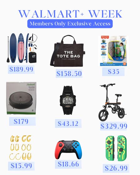 Walmart+ Week!! Great deals for members only!! 💙



#LTKHome #LTKSaleAlert #LTKOver40