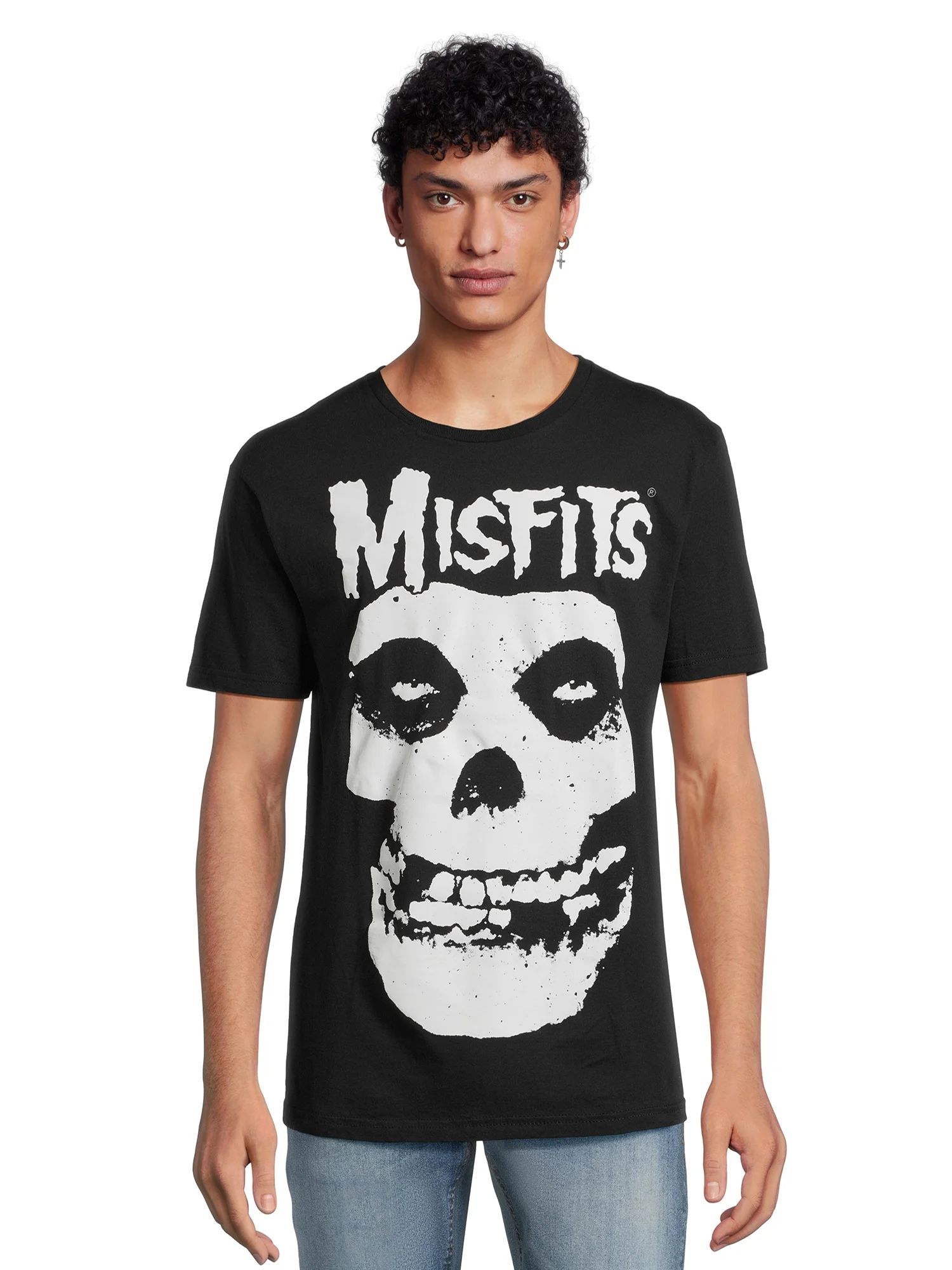 Misfits Men's Skull Graphic Tee, Sizes S-3XL | Walmart (US)