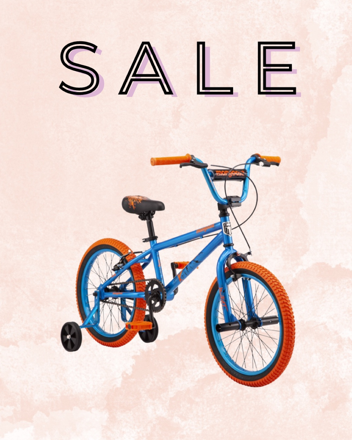 Perfect for spring and down to only $69! 

Sale alert, deal alert, steal alert, bike, boys bike, kids bike, little boy bike, outdoor toys 

#LTKkids #LTKsalealert #LTKunder100