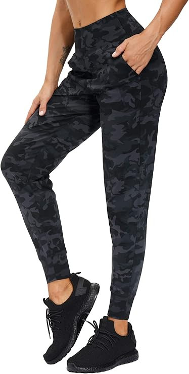 THE GYM PEOPLE Women's Joggers Pants Lightweight Athletic Leggings Tapered Lounge Pants for Worko... | Amazon (US)