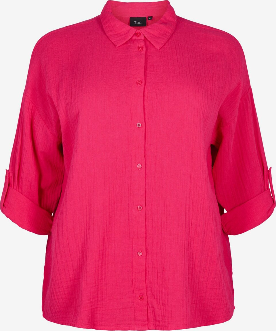 Zizzi Bluse 'VVIVU' in Pink | ABOUT YOU (DE)