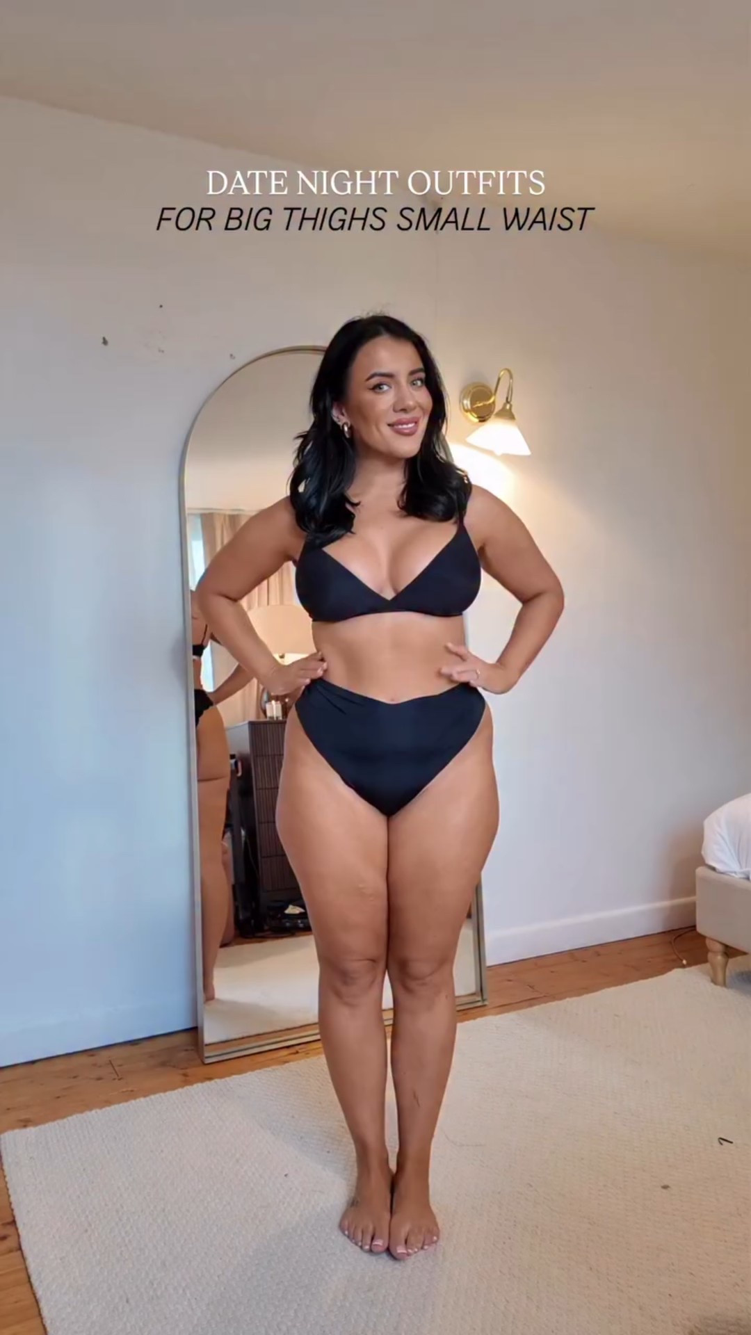 4 EASY MIDSIZE DATE NIGHT OUTFITS 🖤 For my big thighs small waist girls! I’m a UK 12/14 160lbs 5ft2 for reference! For links comment DATE in the comments 💕 #datenightoutfit  #blackoutfit #midsize #curvyfashion #blazeroutfit