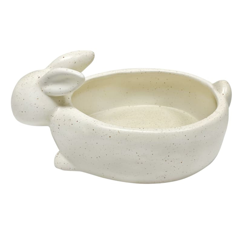Speckled Bunny Serving Bowl | At Home