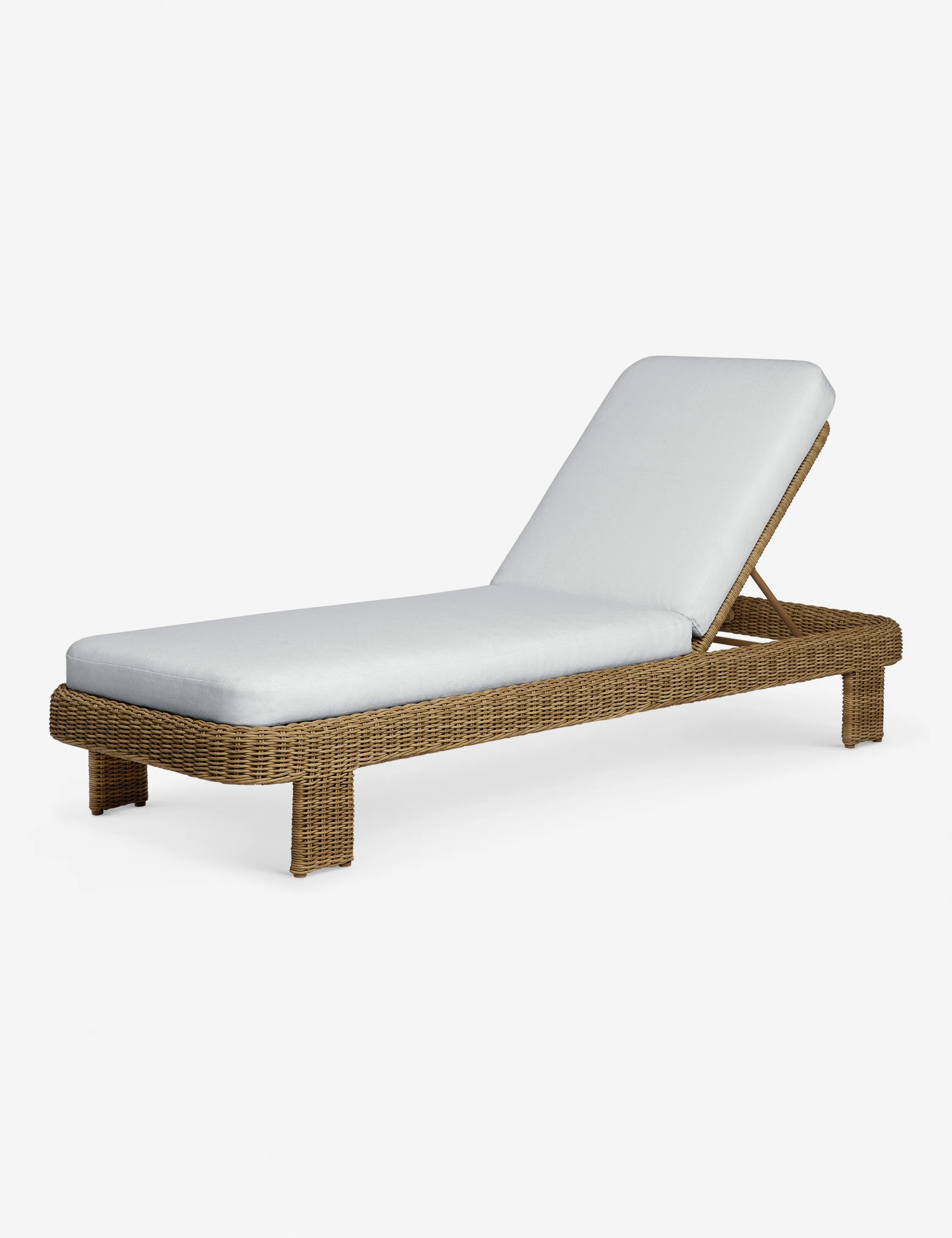 Hadler Outdoor Lounger, Ivory | Lulu and Georgia 