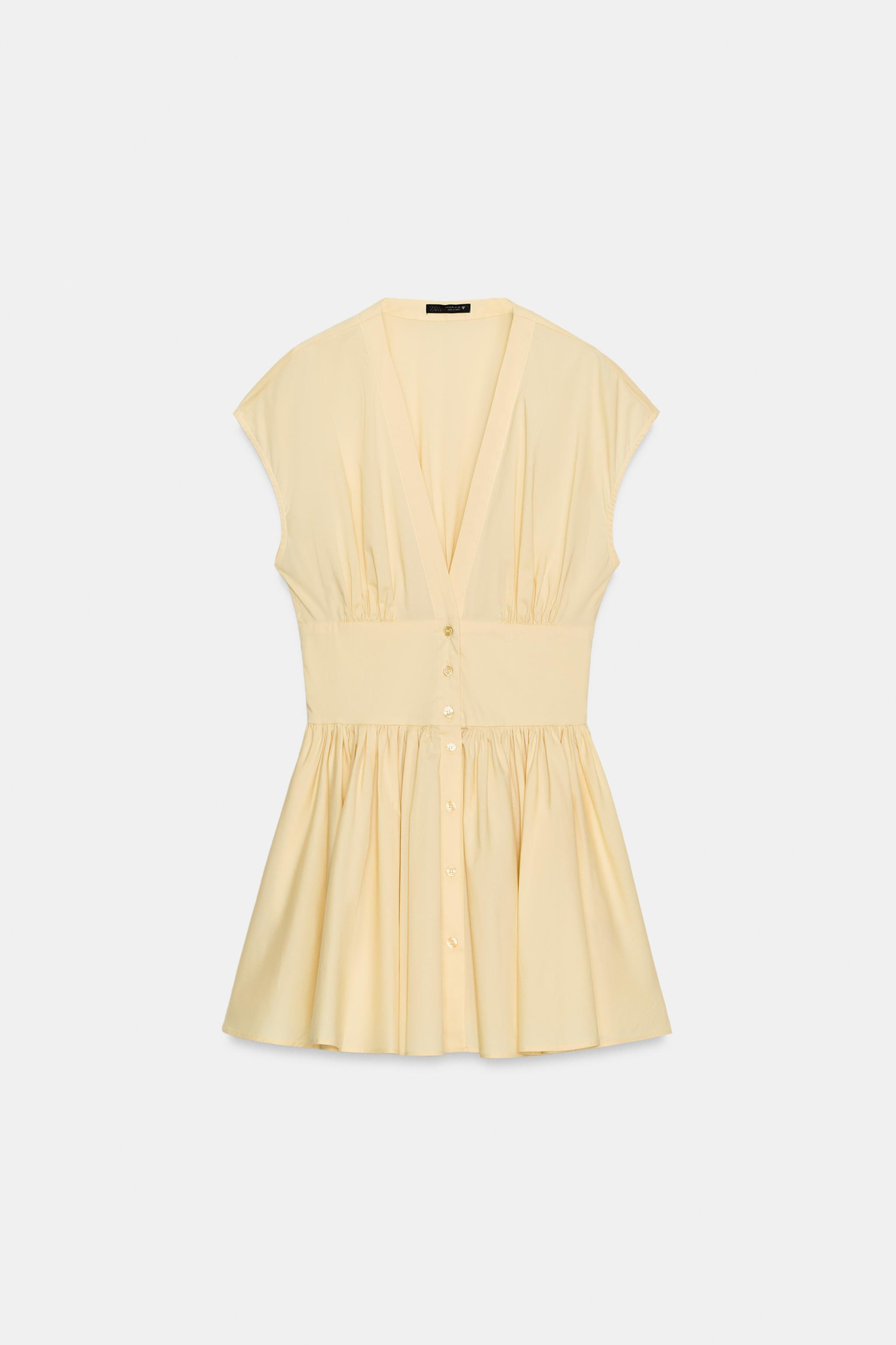 MINI POPLIN DRESS | Zara US