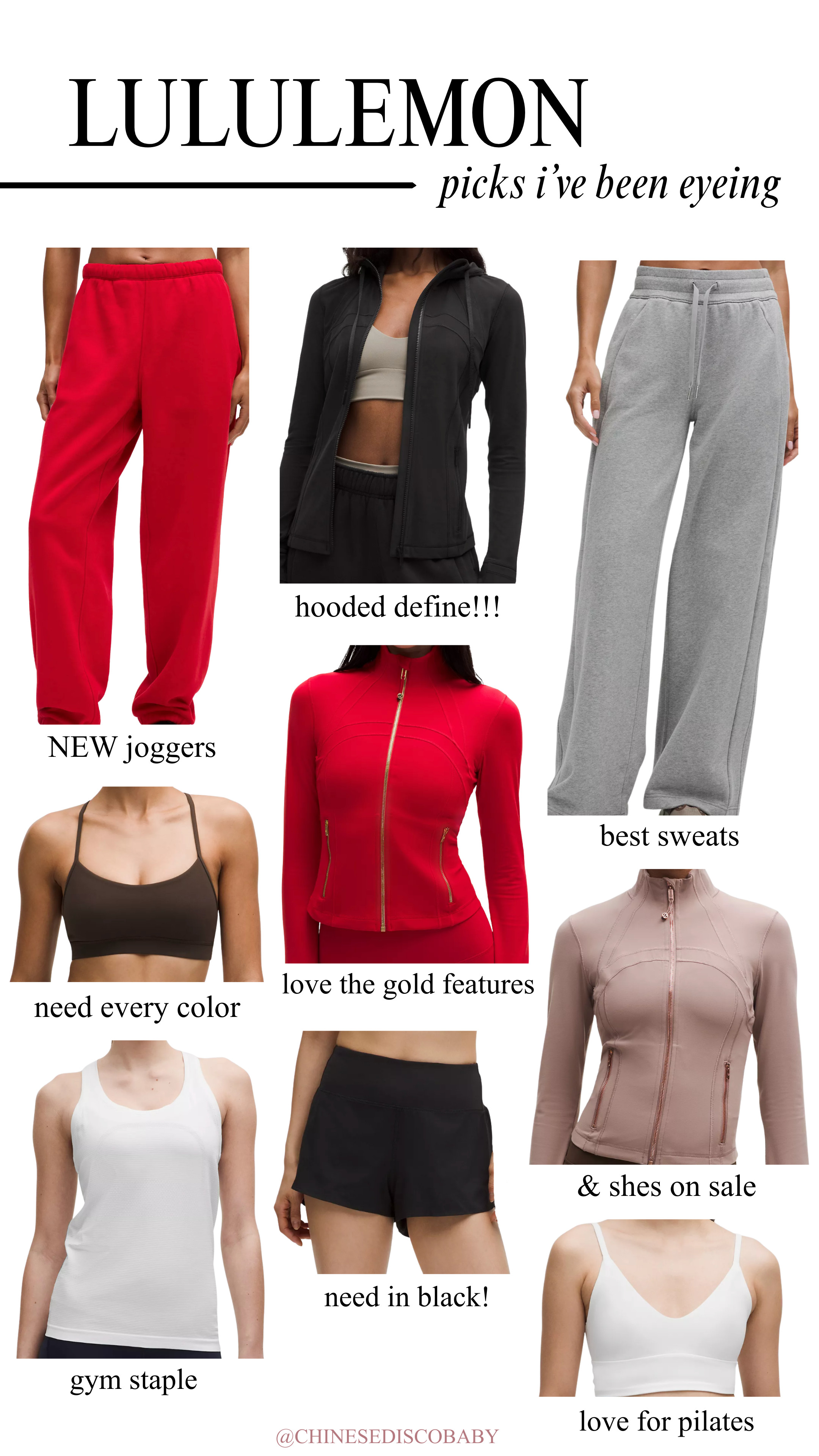 Ive been eyeing these pieces for so long now and can't decide which since they are all so good 👀 

 #LTKfitnessgoals #LTKActive #LTKU