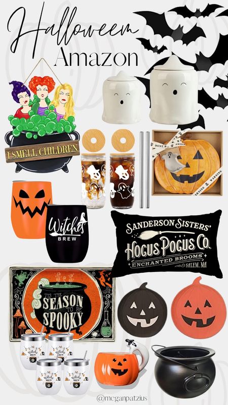 Amazon Halloween 🎃 the perfect seasonal Halloween Home decor delivered with prime shipping. I love the cute mugs and ghost mason jars for ice coffee!


#amazonfall #amazonhalloween #halloweendecor #ghostmug #halloweenfinds #amazonfinds

#LTKhome #LTKHalloween #LTKSeasonal
