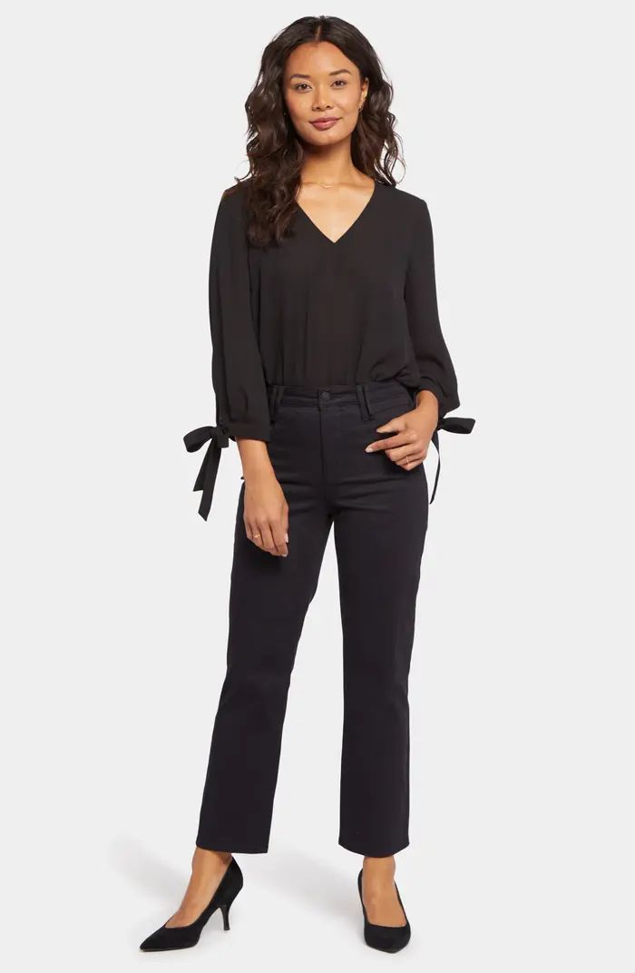 High Waist Ankle Relaxed Straight Leg Jeans | Nordstrom