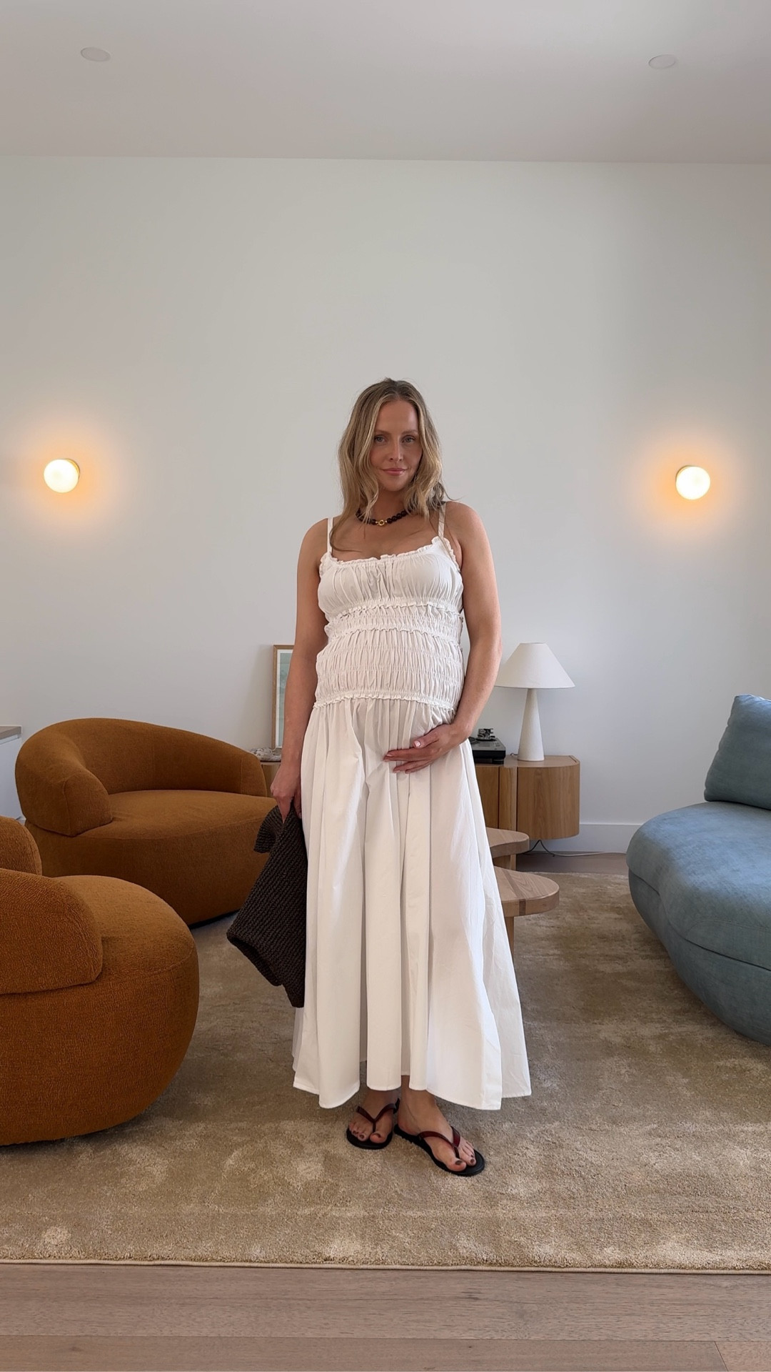 I have found the perfect baby shower dress 🕊️ wearing my usual size (size 10)  #bumpstyle #babyshower #pregnancystyle

#LTKmaternity #LTKaustralia