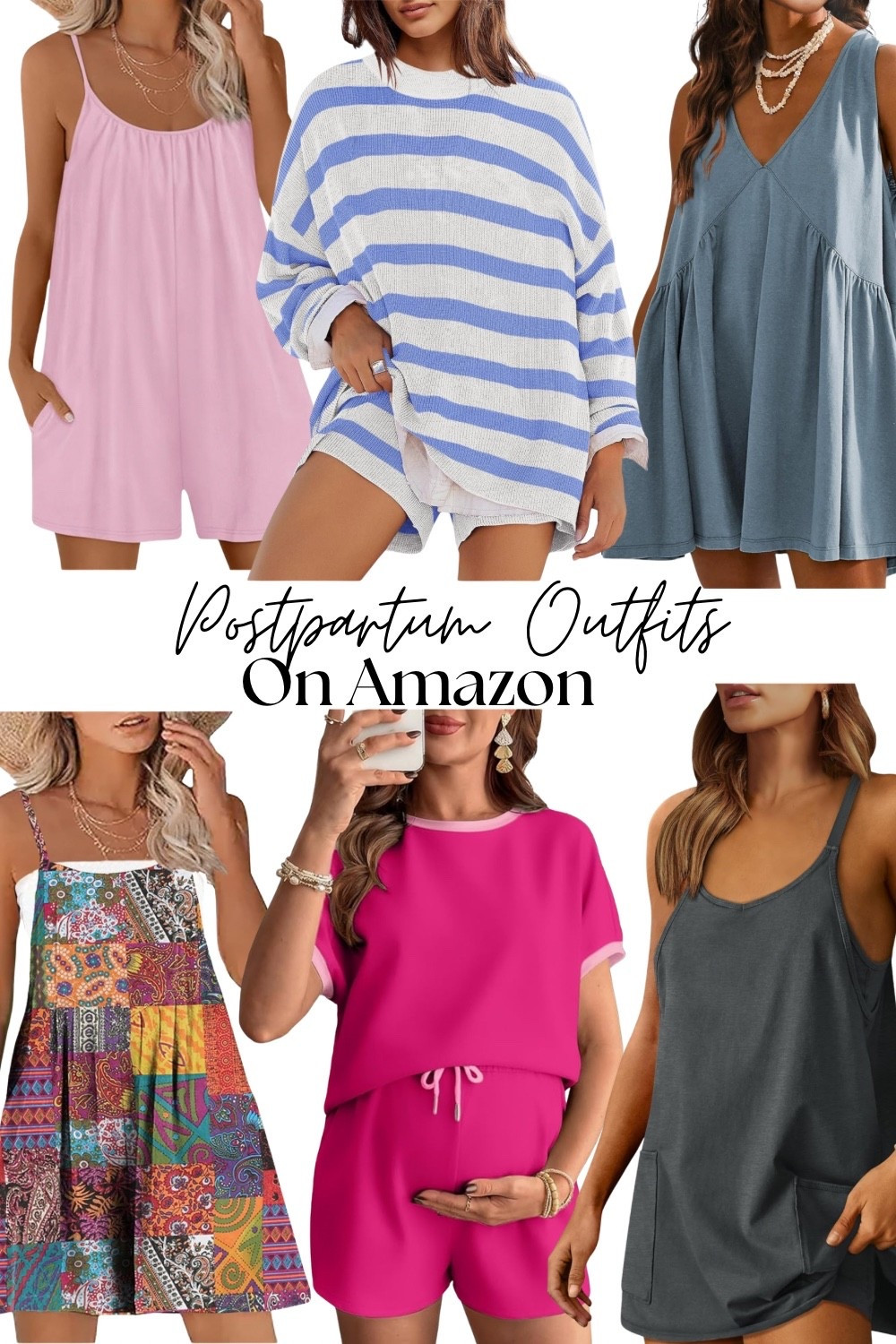 Cute & Comfortable Summer Outfits for Moms #momoutfit #amazonfinds

#LTKmomlife #LTKMidsize #LTKBump