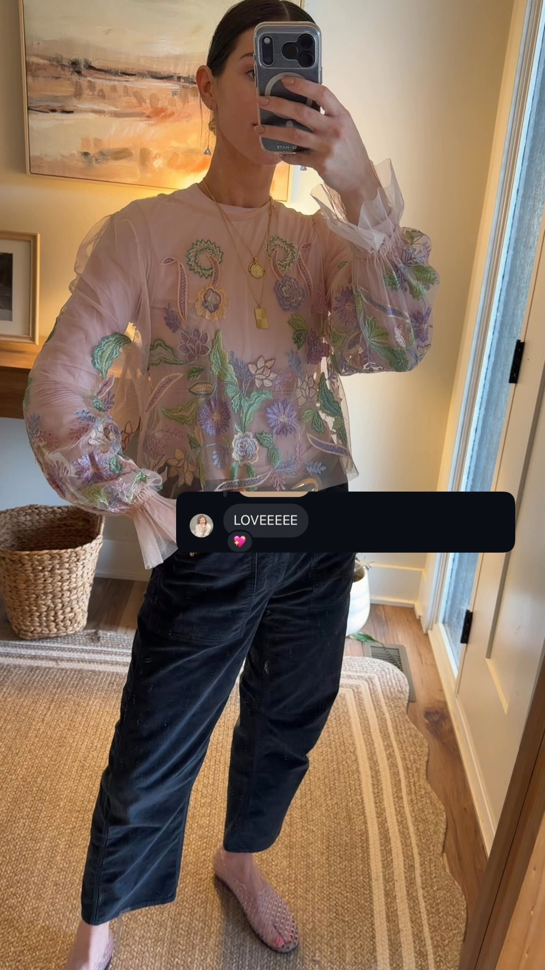 I knew when I saw this top sent from heaven in @Anthropologie I had to have her!!!



Wore it more conservative for work today but believe I’ll be wearing her more sheer for a day out 🔥🔥🔥🥰

#LTKWorkwear #LTKgrwm #LTKootd