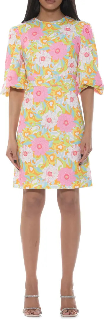 Moira Puff Sleeve Minidress | Nordstrom Rack