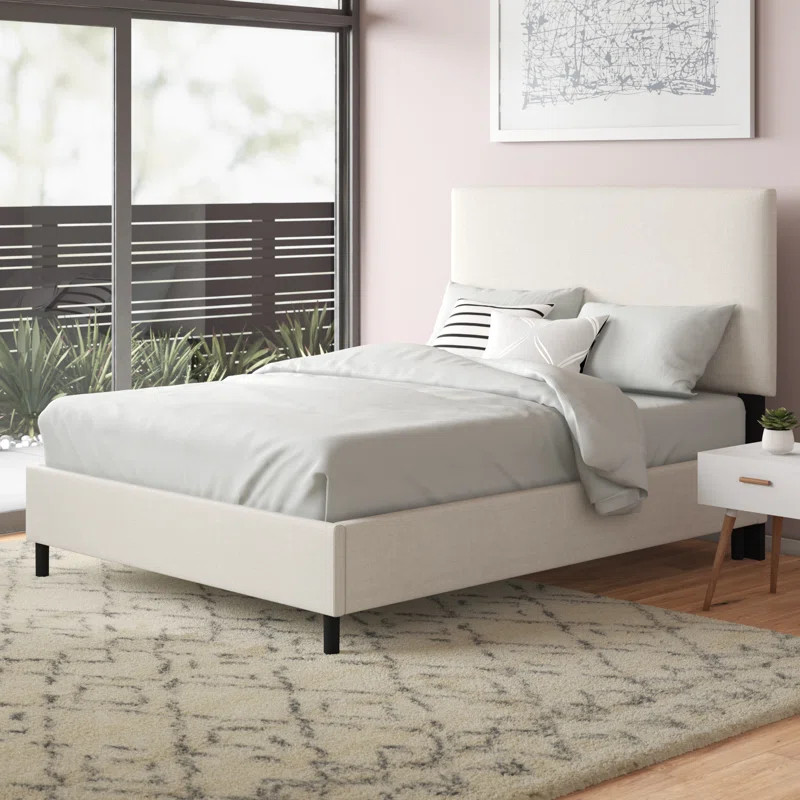 Emery Upholstered Low Profile Bed | Wayfair North America
