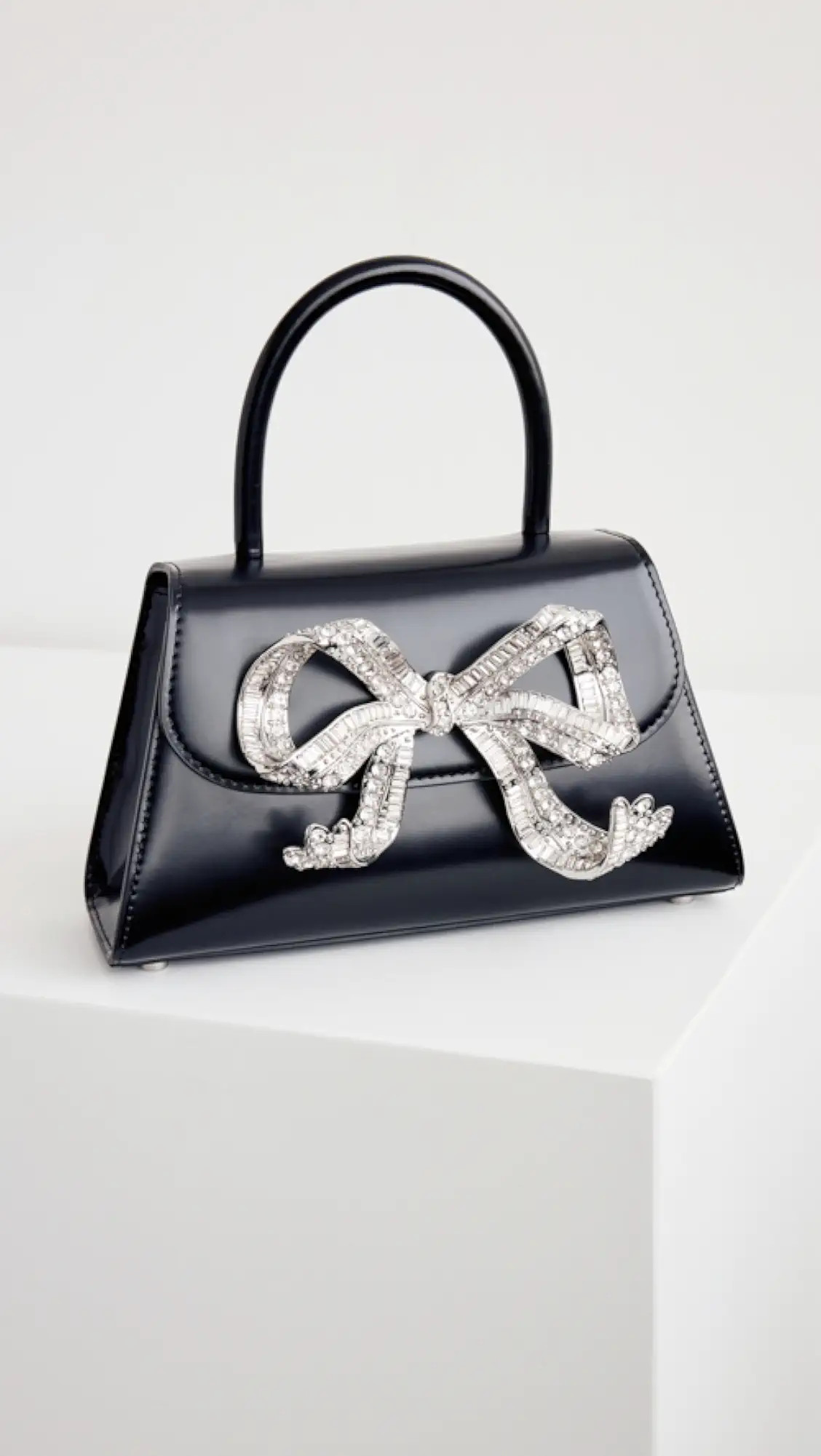 Black Capri Silver Mini Pouchette | Shopbop