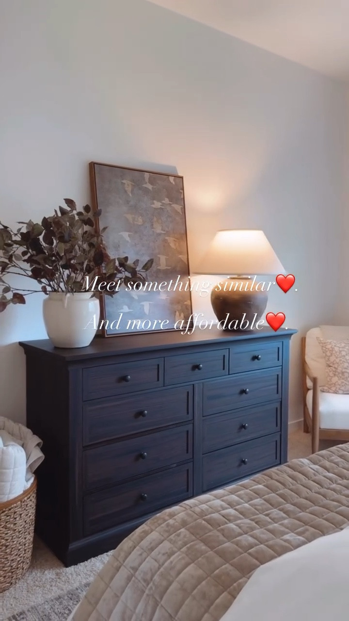 I still can’t believe I found such a similar dresser at such an amazing price. Inspiration dresser is from Shoppe Amber Interiors. 

Bedroom ideas - dresser - neutral bedroom 

#LTKSeasonal #LTKHome