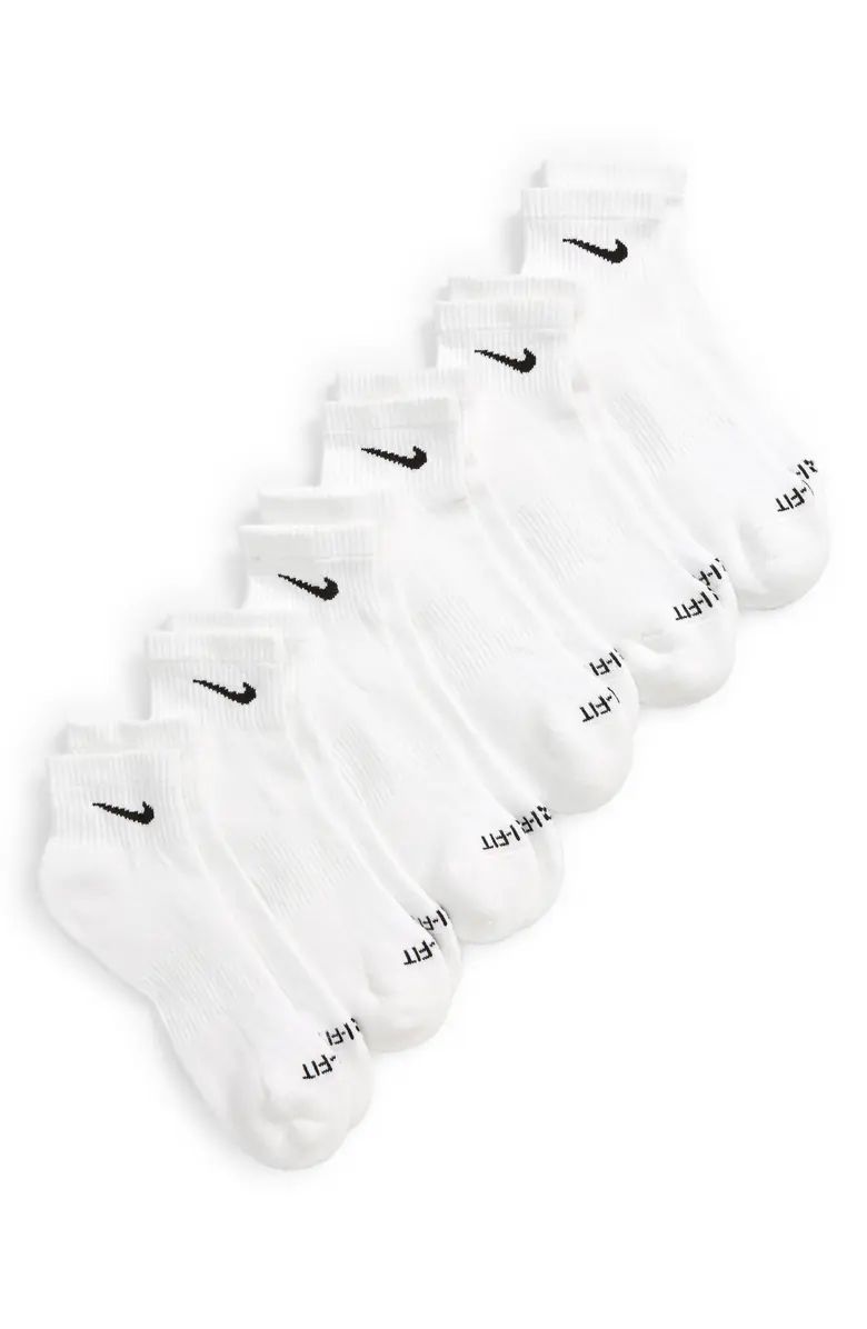 Nike Dri-FIT 6-Pack Everyday Plus Cushioned Low Socks | Nordstrom | Nordstrom