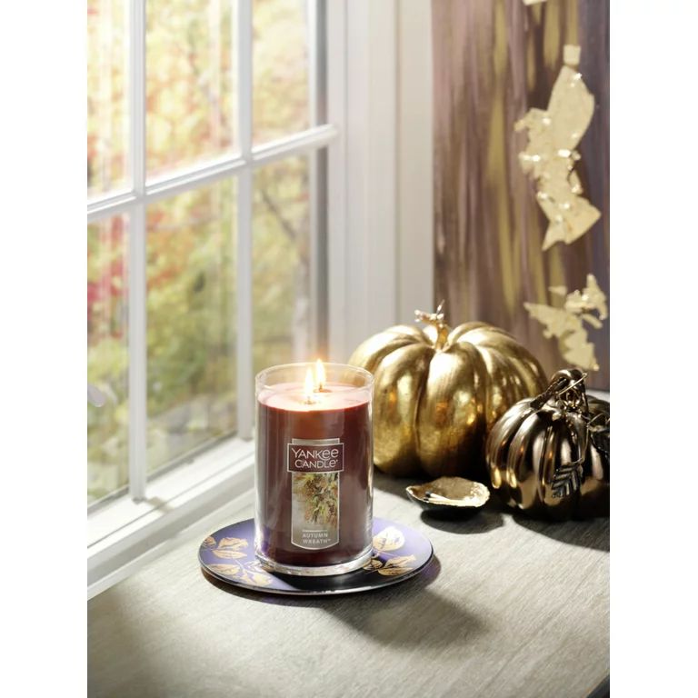 Yankee Candle Autumn Wreath - Large 2-Wick Tumbler Candle | Walmart (US)
