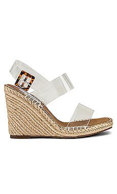 Steve Madden Uri Sandal in Clear from Revolve.com | Revolve Clothing (Global)