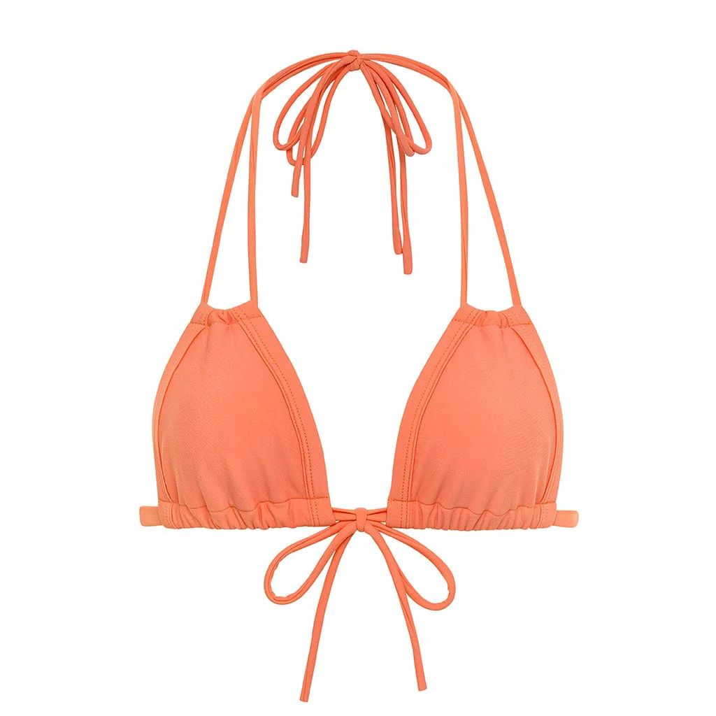 Coral Euro Bow Bikini Top | Montce