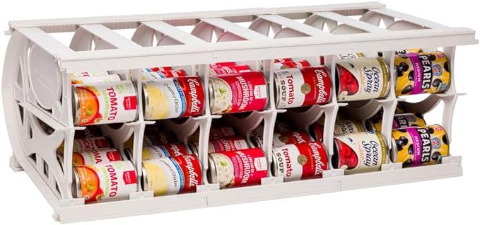 Large Food Organizer - Multiple Can Sizes - Designed for Canned Goods for Cupboard, Pantry and Ca... | Amazon (US)