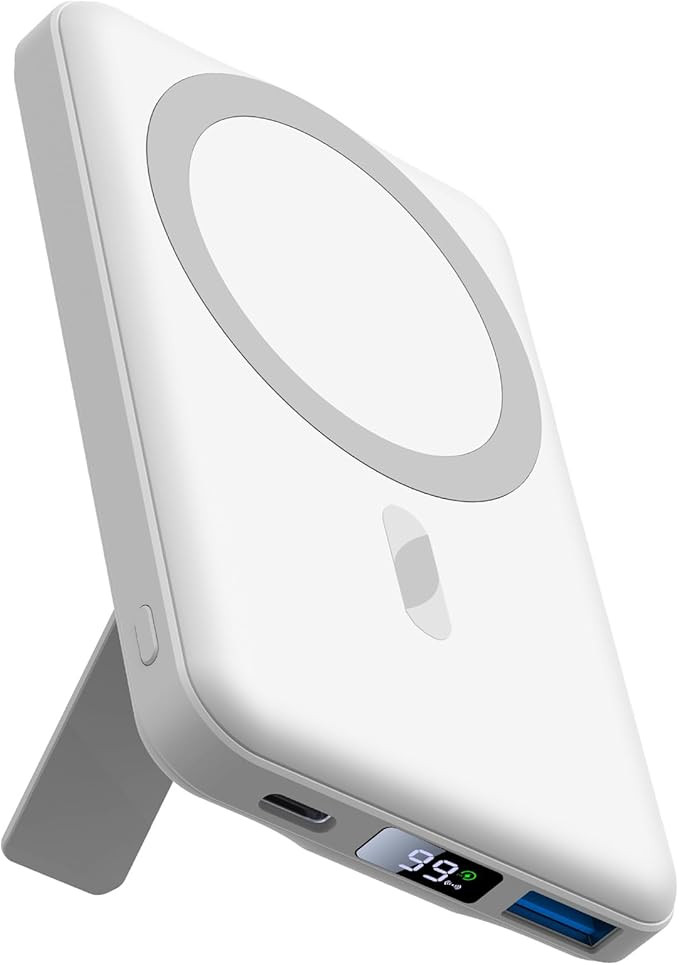 AOGUERBE for Mag-Safe Portable Charger, 10000mAh Magnetic Power Bank 22.5W Fast Charging,Mini Bat... | Amazon (US)