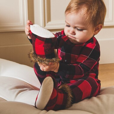 Cabin Cozy Baby Booties Size 0 - 12 months | Indigo (CA)