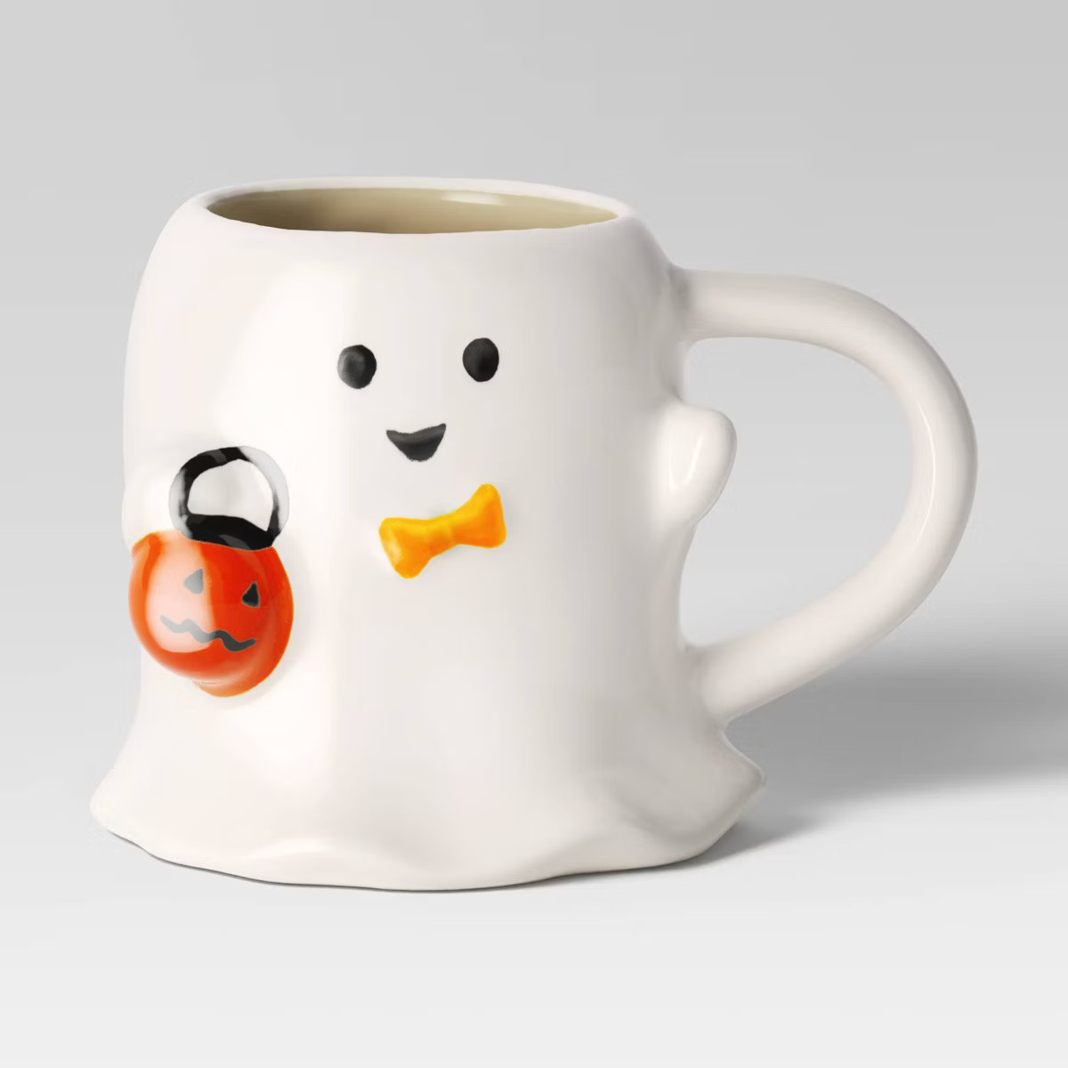 15.2 fl oz Halloween Stoneware Figural Ghost Mug - Hyde and EEK! Boutique™ | Target