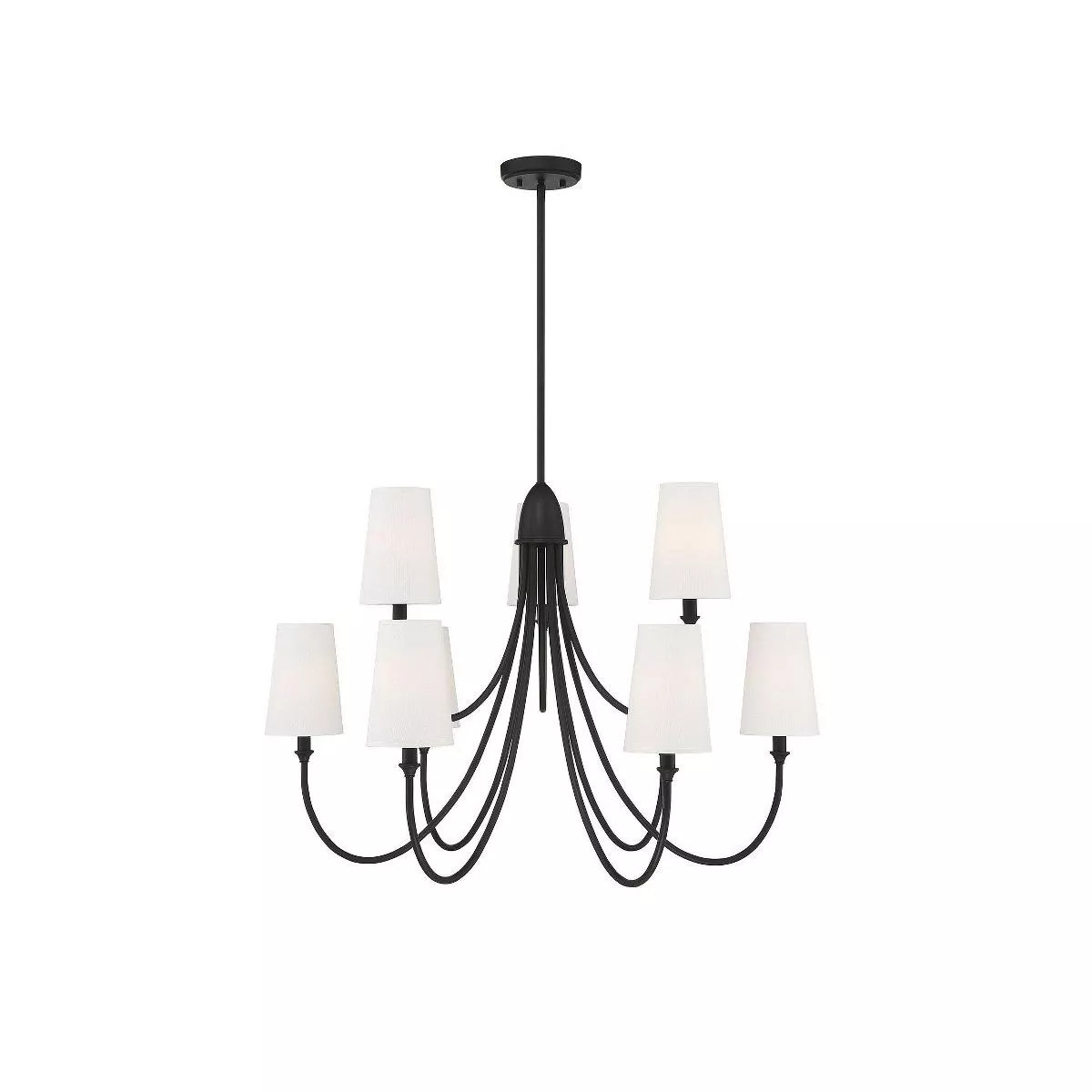 Savoy House Cameron 9 - Light Chandelier ,  Matte Black | Target