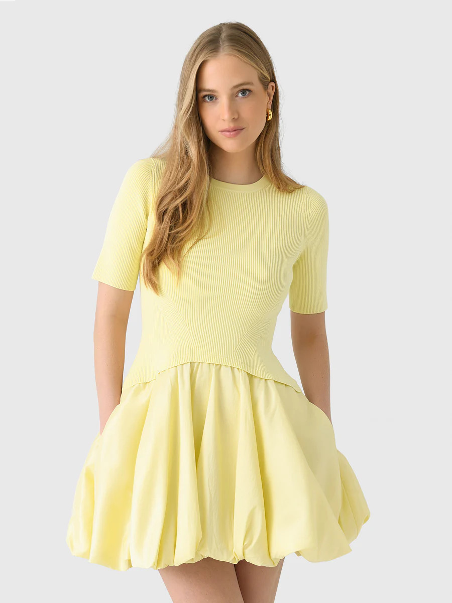 Simkhai Women's Kenny Combo Mini Dress | Saint Bernard