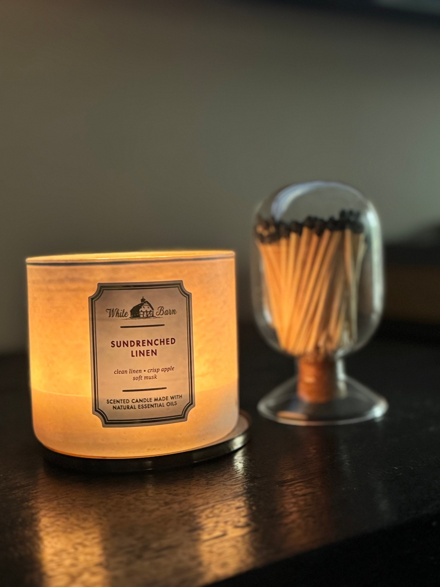 There’s nothing like winding down with a clean, cozy scent. This Sundrenched Linen candle fills the room with fresh linen, and soft musk it smells like a freshly made bed on a rainy.  Linked my favorite match cloche and candle for your next vibe-reset moment!! 

#LTKHome
