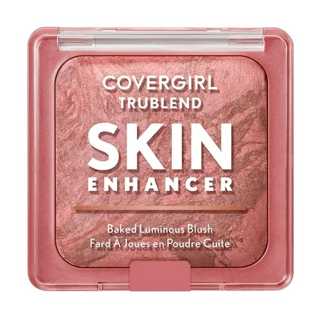 COVERGIRL TruBlend Skin Enhancer Baked Luminous Blush 410 Rose Latte 0.28oz | Walmart (US)