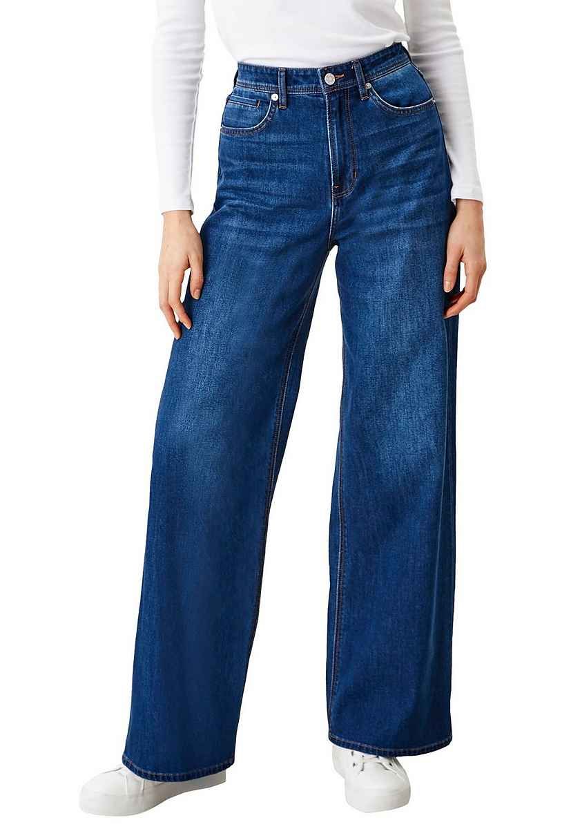 s.Oliver High-waist-Jeans mit verlängerten Gürtelschlaufen, Modische Jeans, perfekt für den Au... | OTTO (DE)