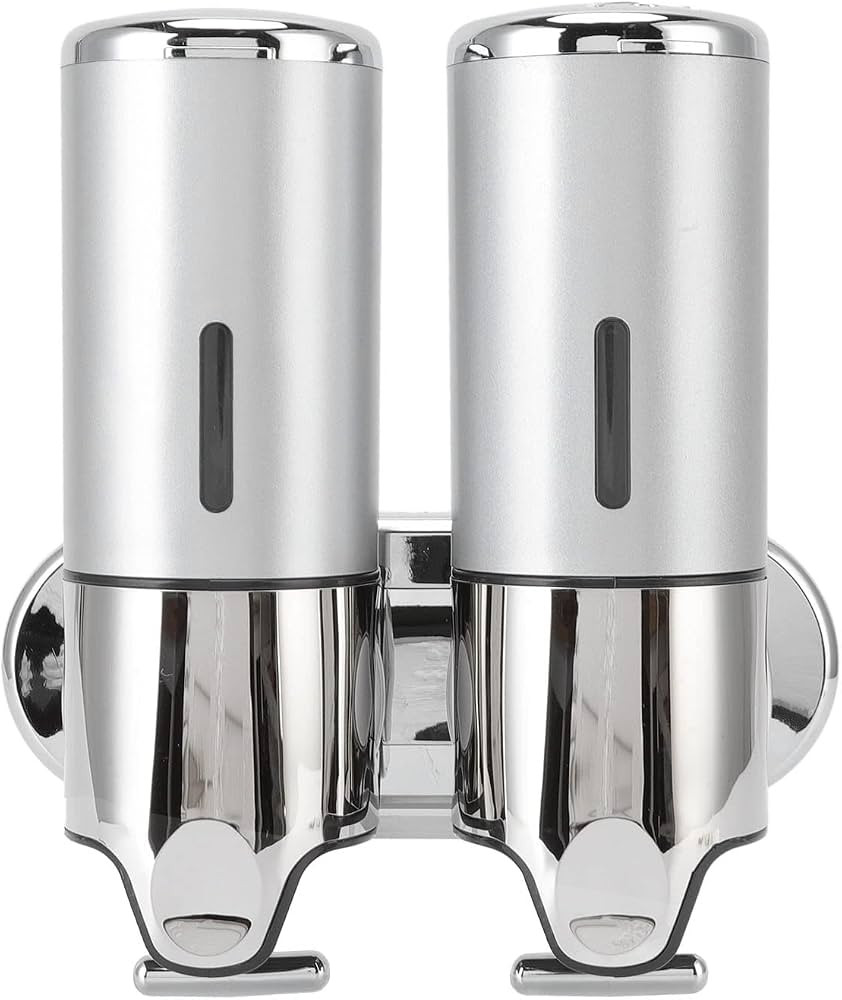 Dual Pump Soap Dispenser 1000ml Countertop Soap Dispensers Wall Mounted Easily Refilled Reusable ... | Amazon (BR)