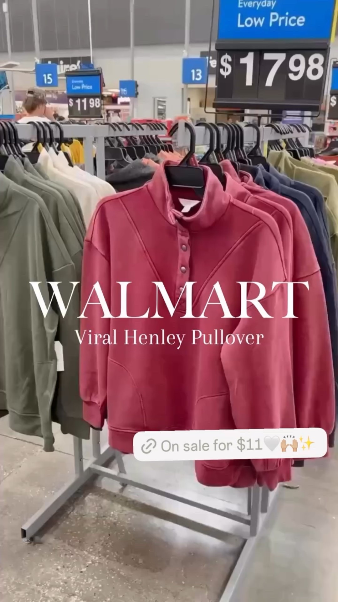 This viral pullover is marked down to ONLY $11 🙊 that’s a huge deal!!! 

#LTKGiftGuide #LTKmomlife #LTKCyberWeek