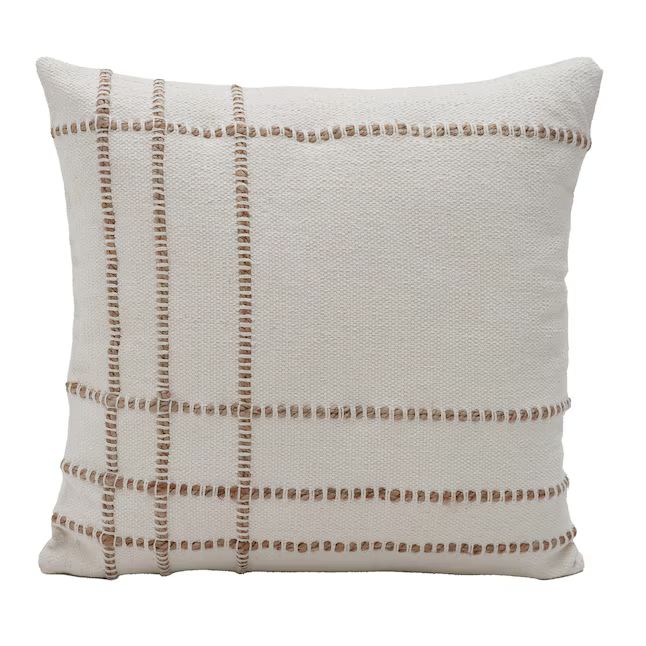 allen + roth 20-in x 20-in Indoor Decorative Pillow | Lowe's