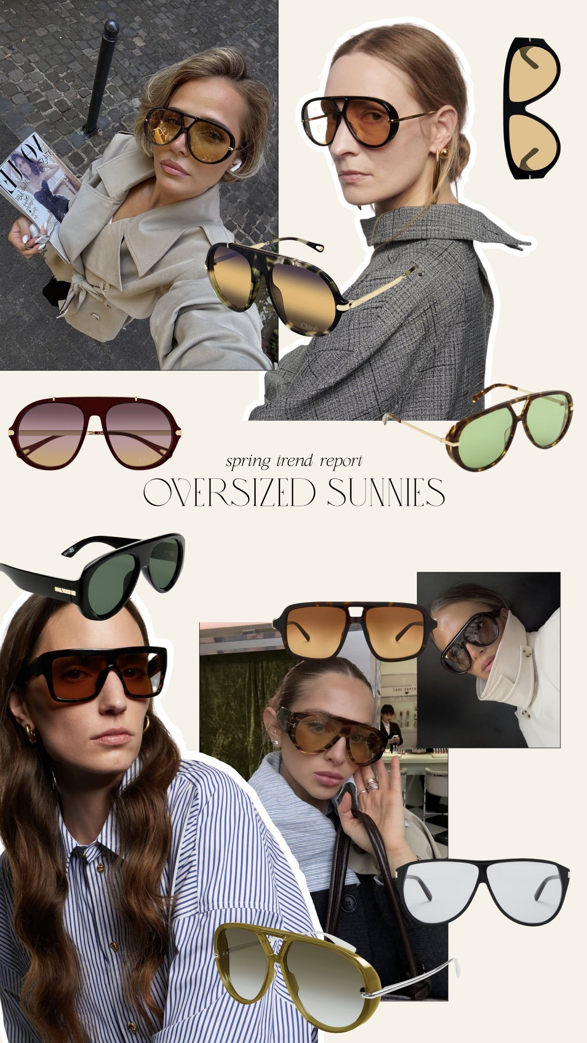 Oversized sunnies are back in a major way this spring…here are the ones im eyeing this season 

#LTKSeasonal #LTKgrwm