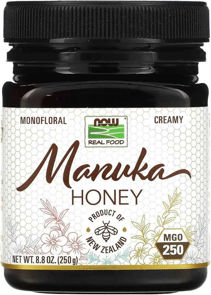 NOW Foods, Manuka Honey, Sweet, Rich And Robust Flavor With A Creamy Texture, 8.8-Ounce | Amazon (US)