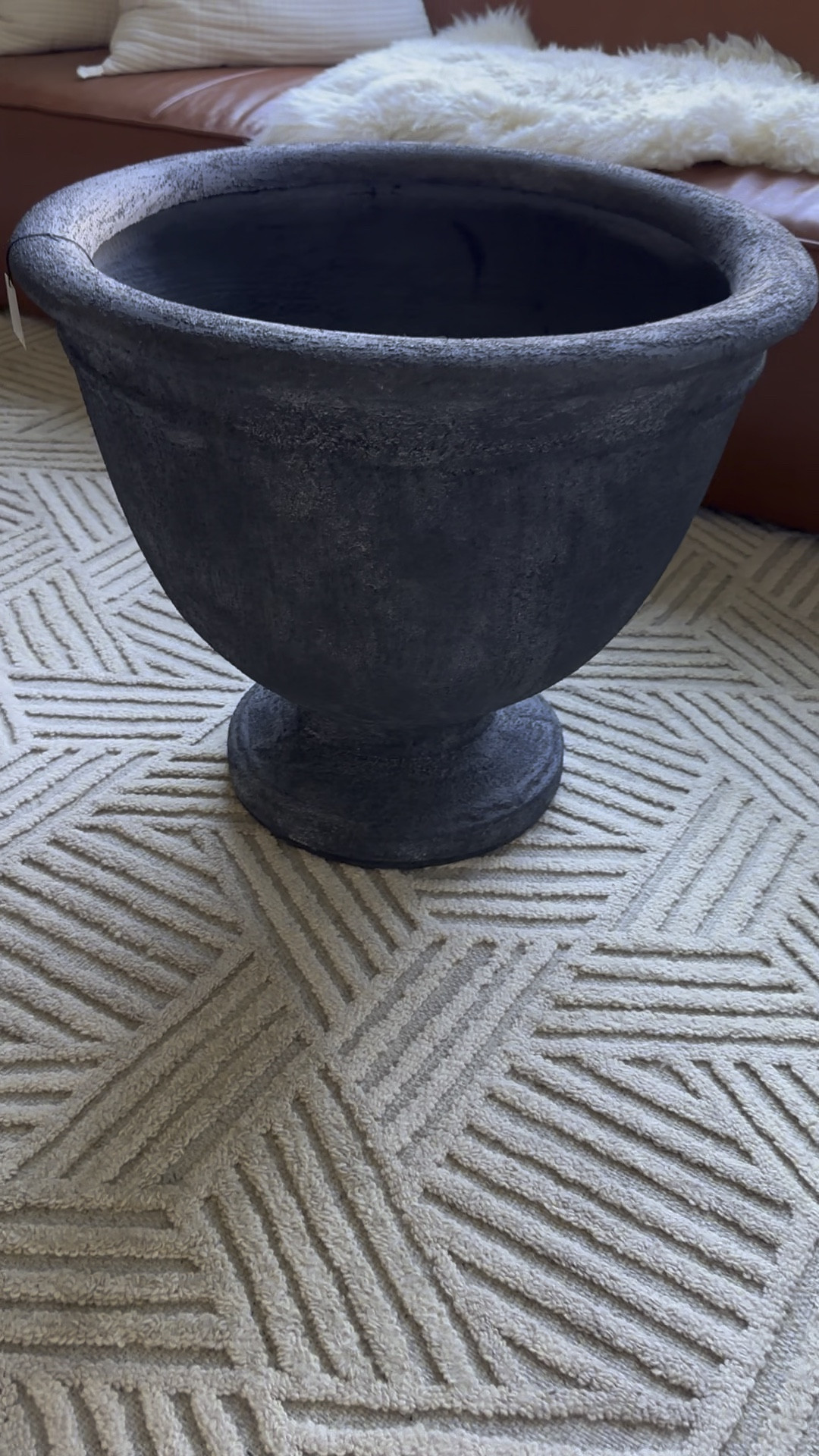 Gorgeous porch planter from Walmart is heavy plaster and has a drainage hole. Such a statement for porch, pool, or patio  

#LTKSeasonal #LTKVideo #LTKHome