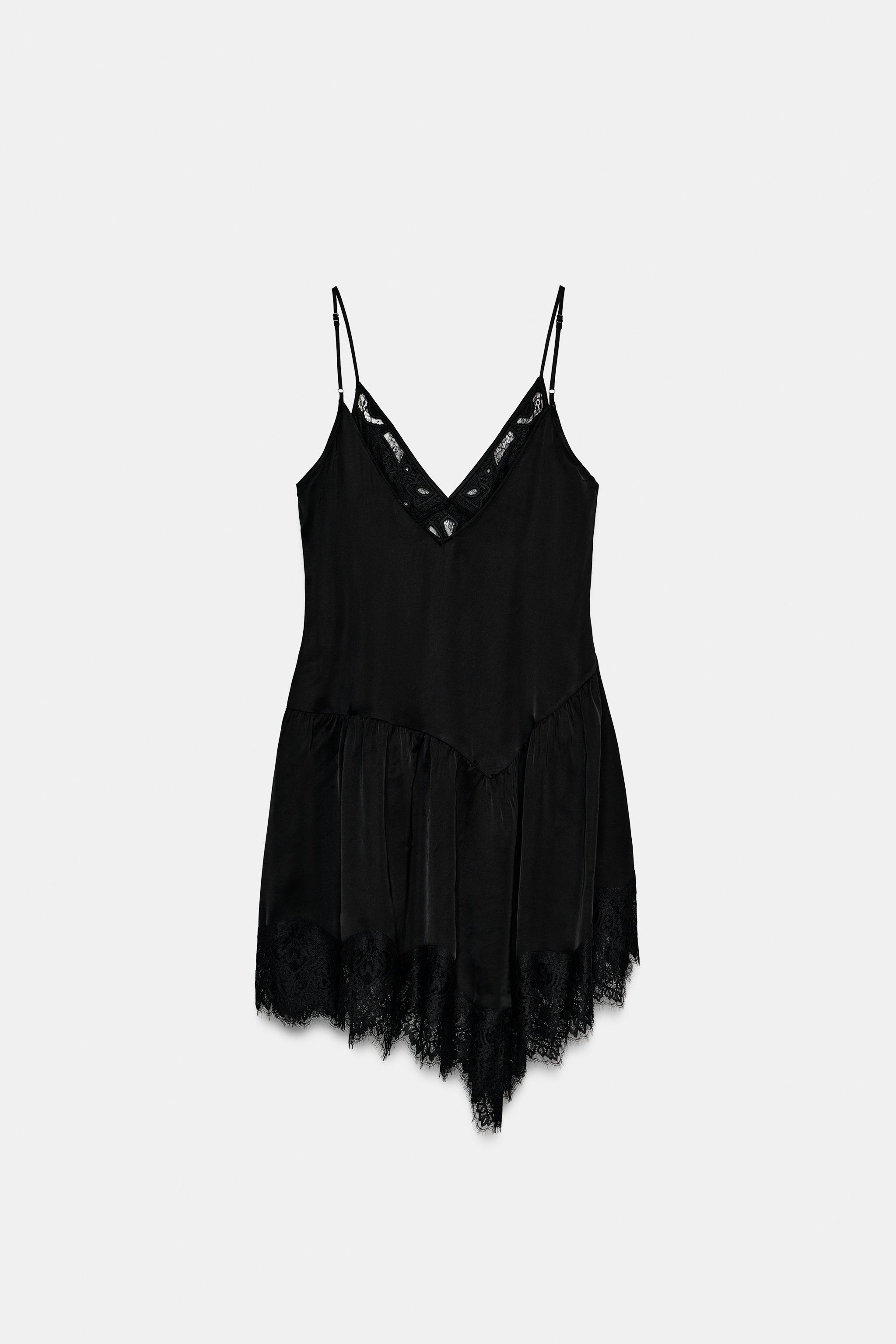 ZW COLLECTION ASYMMETRIC MINI DRESS | Zara US