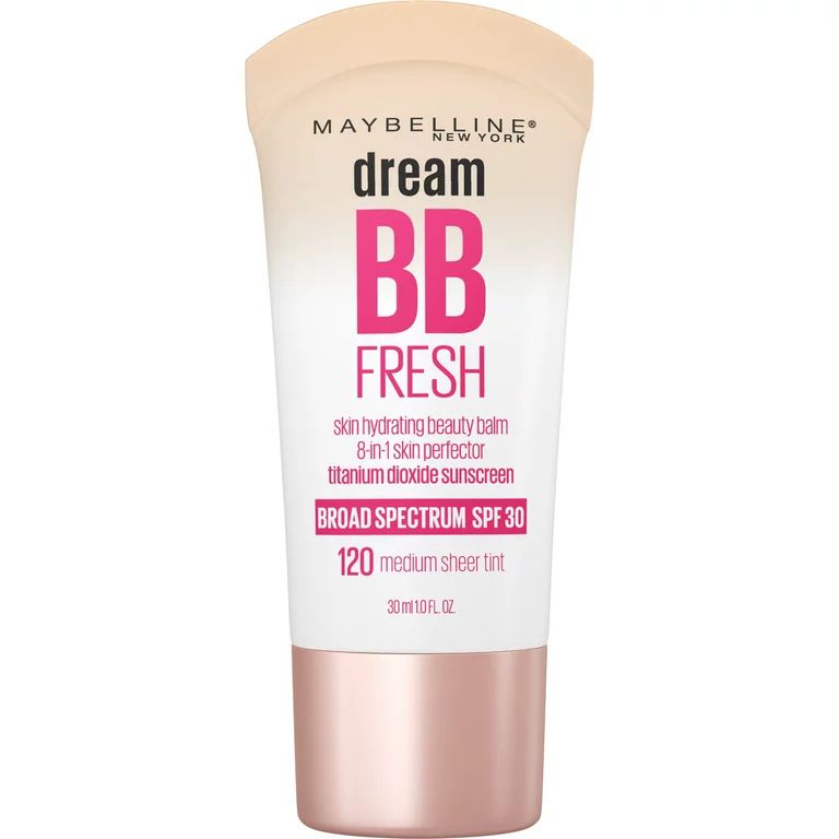 Maybelline Dream Fresh BB Cream 8 in 1 Skin Perfector, Medium, 1 fl oz - Walmart.com | Walmart (US)