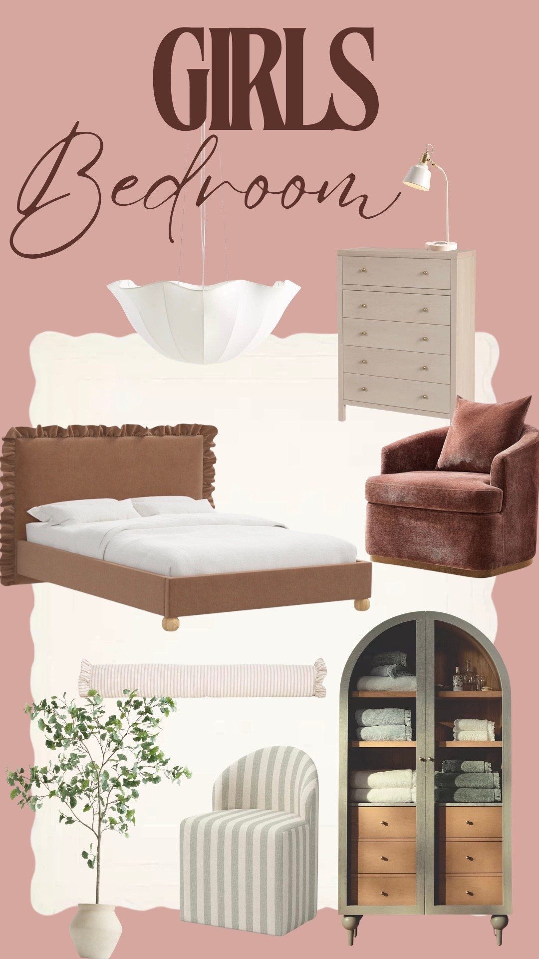 Girls bedroom design & decor 🩷

#bedroom
#cozyhome
#decor

#LTKHome #LTKSaleAlert #LTKselfcare