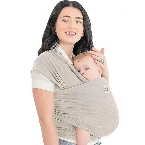 KeaBabies Baby Wrap Carrier - All in 1 Original Breathable Baby Sling, Lightweight,Hands Free Bab... | Amazon (US)