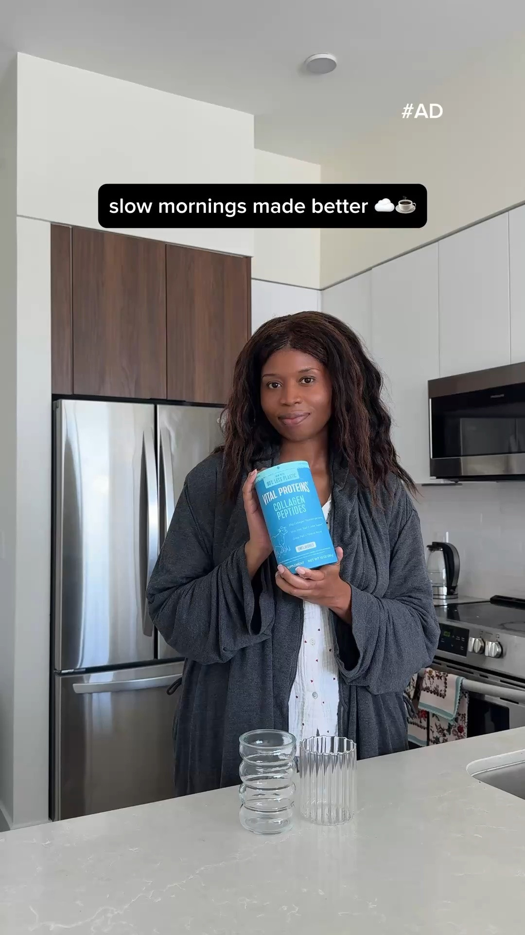 #ad #VitalPartner My mornings have been feeling a little softer lately ☁☕

Partnering with @Target and @VitalProteins to share one of my favorite parts of my routine —
adding collagen to my morning coffee. It mixes in so easily and is such a simple way to support
healthy hair, skin, nails, joints, and bones.

I also love that Vital Proteins has options for every kind of routine — from their collagen
gummies for an easy grab-and-go moment to their collagen stick packets that are perfect for
travel or busy mornings. Little wellness habits that fit seamlessly into everyday life 🤍 //
#Targetpartner #stayvital #coffeeroutine

Shop Vital Proteins at Target!

#LTKmorningroutine #LTKfoodie